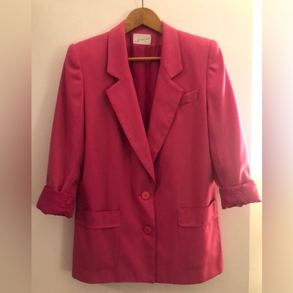 Pink Statement Blazer - Picture 3 of 4